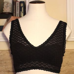 Aerie Black Lace Bralette